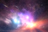 Galaxy, space sky. Stars, lights, fantasy background创意图片素材 - 500px Core RF