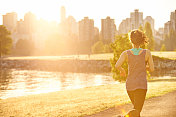 Great day for a run创意图片素材 - E+