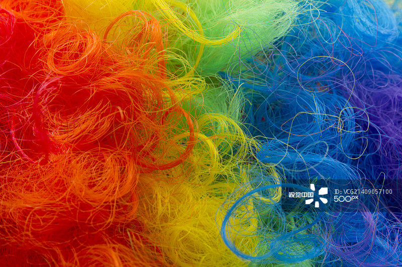 clown wig background