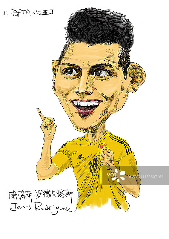 漫画:2018俄罗斯世界杯各队球星