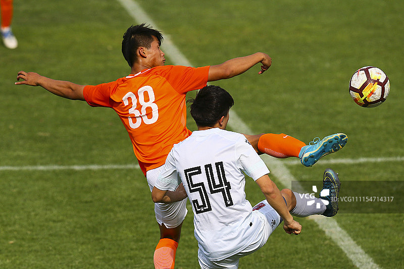 2018青超联赛第9轮:山东鲁能U19 0-0新疆雪豹