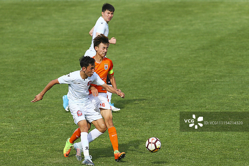 2018青超联赛第9轮:山东鲁能U19 0-0新疆雪豹