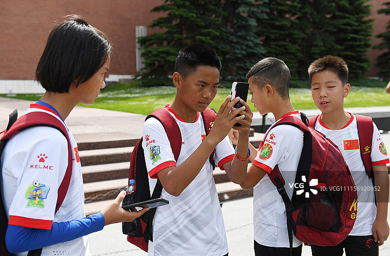 2018俄罗斯世界杯:中国小球员抵达莫斯科 将以