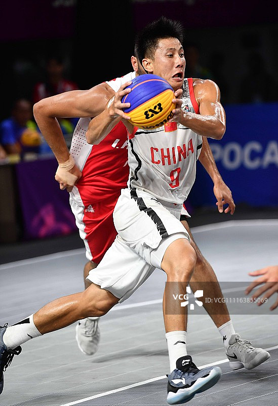 2018雅加达亚运会男子三人篮球半决赛:中国V