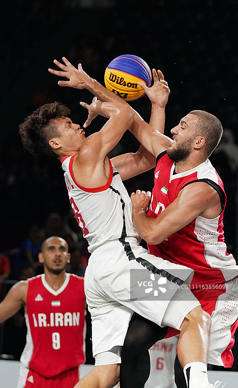 2018雅加达亚运会男子三人篮球半决赛:中国V