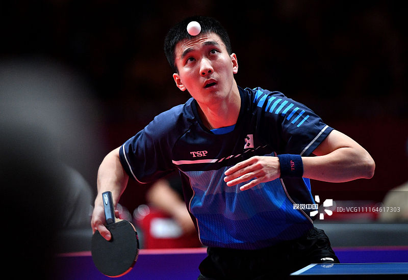 18雅加达亚运会乒乓球男单半决赛:樊振东Vs李尚洙