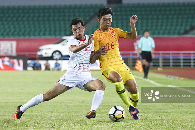 2018曲靖国际青年足球邀请赛:中国男足U21 1