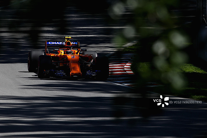 2018F1大奖赛加拿大站第1次练习赛赛况