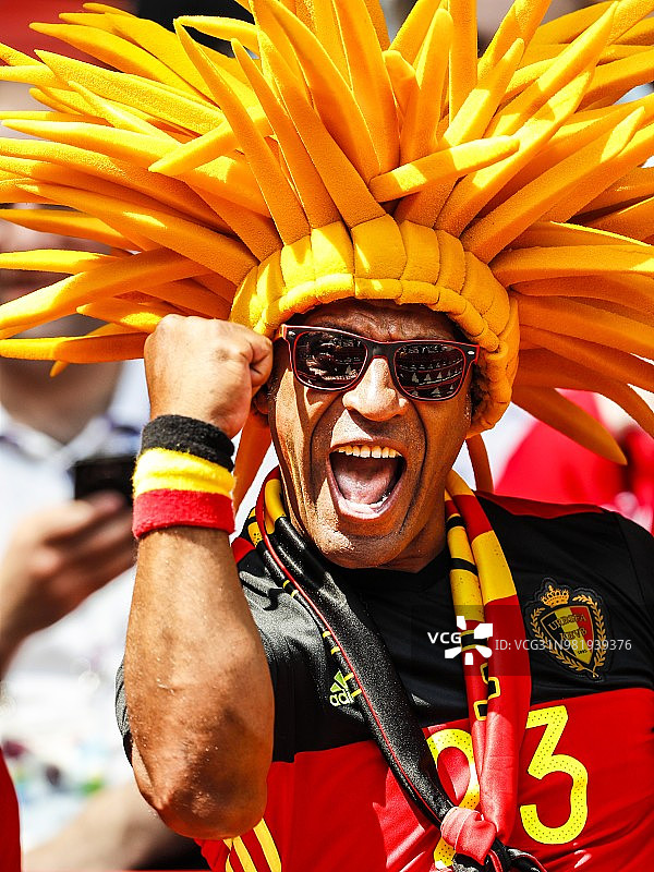 2018世界杯小组赛:比利时Vs突尼斯 中国球迷乱