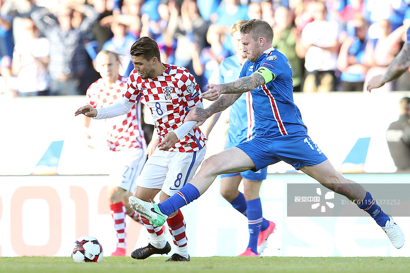 2018世预赛欧洲区I组:冰岛1-0克罗地亚