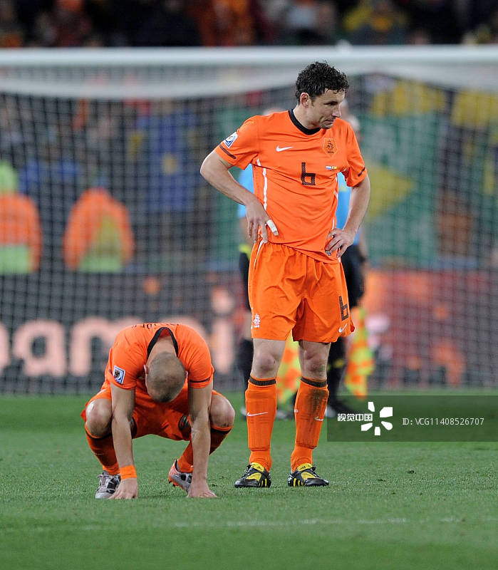 2010世界杯决赛:荷兰惜败西班牙 三夺亚军难逃