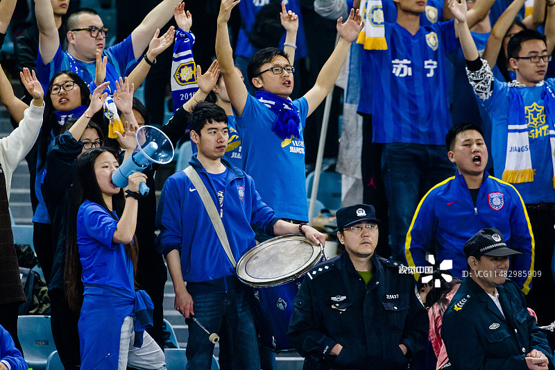 2016中超第5轮:江苏苏宁Vs上海申花 苏宁球迷