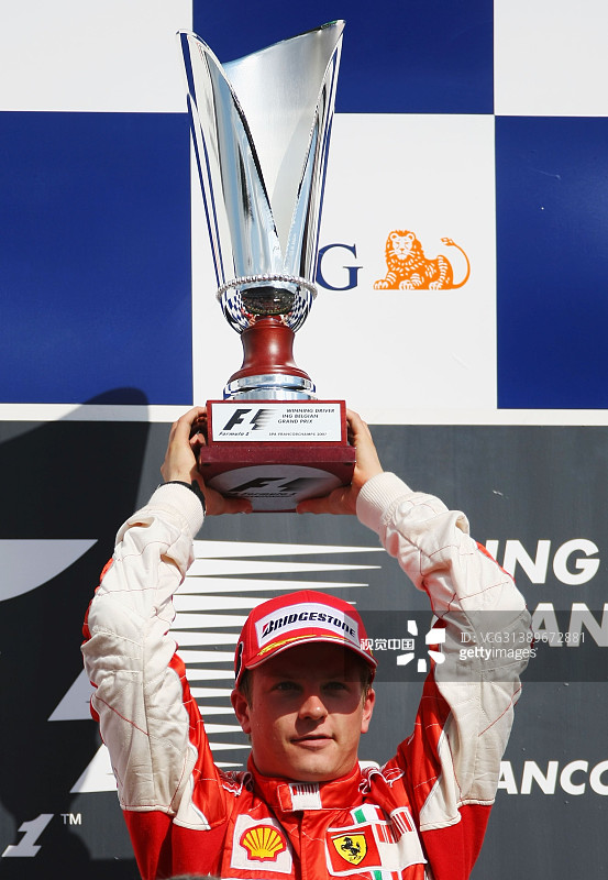 F1比利时站正赛:莱科宁夺冠